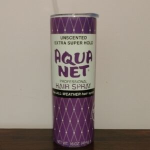 Aqua Net Tumbler 16 oz With Straw